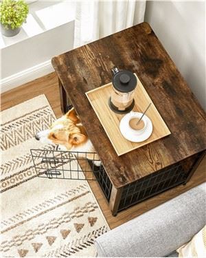 Caixote de madeira para cachorro